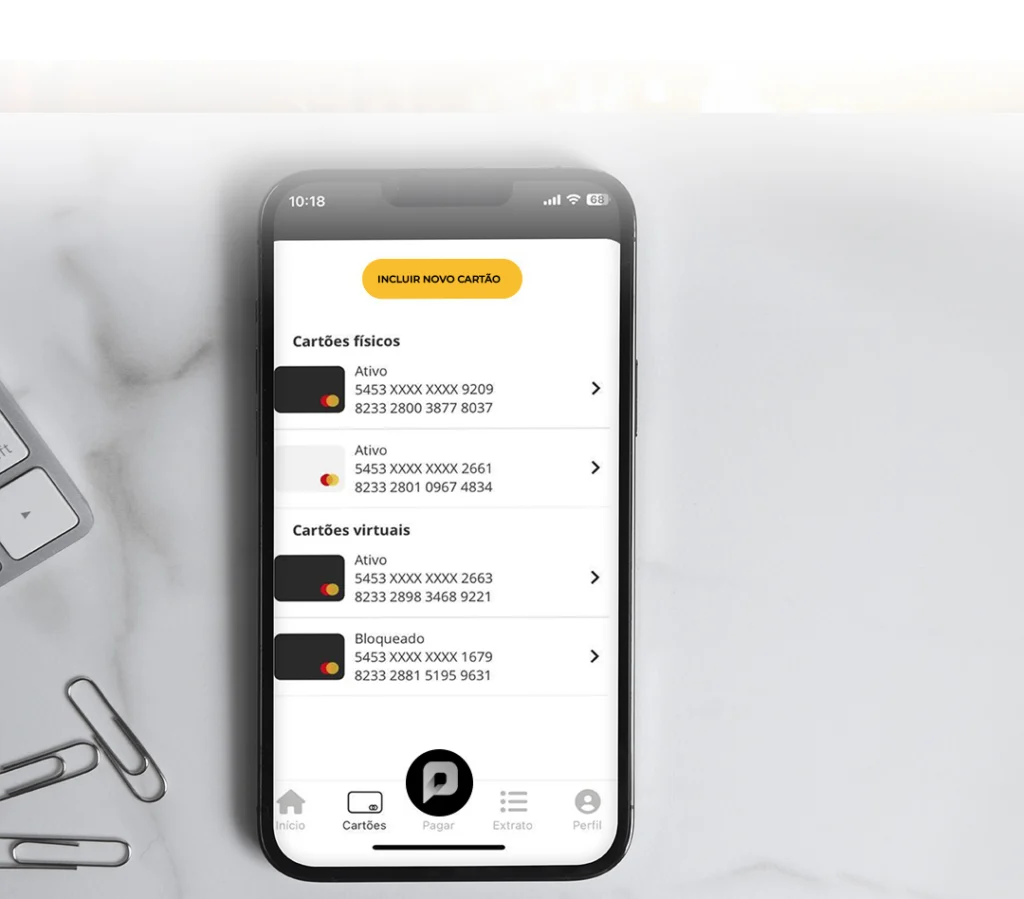 Cartão de Premiação Virtual para Funcionários